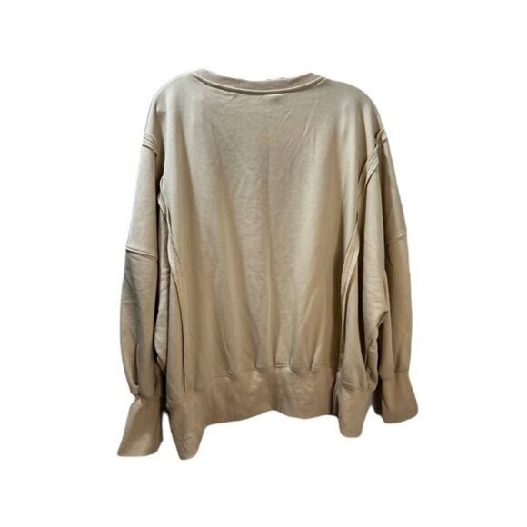 NEW Women's Oversized Sweatshirt Round‎ Neck Large - Picture 2 of 4